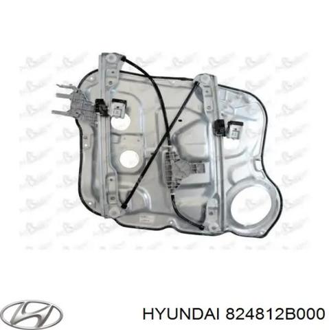 Механізм склопідіймача дверей передніх, правих Hyundai Santa Fe 2