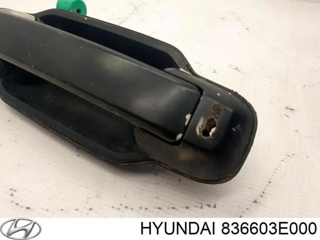 Ручка задньої двері зовнішня права 836603E000 HYUNDAI