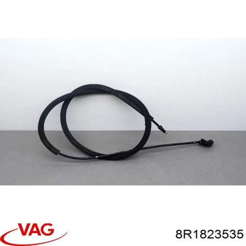 Трос відкриття капота, задній 8R1823535 VAG