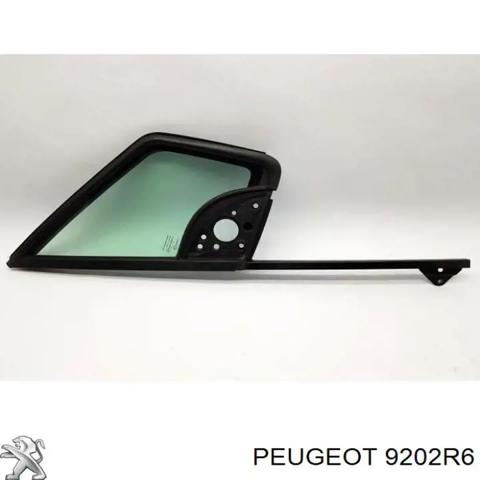 Скло-кватирка двері, передній, правій 9202R6 PEUGEOT