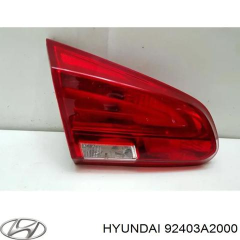 Задня ліва внутрішня фара 92403A2000 HYUNDAI
