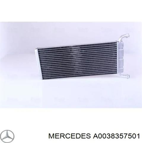Радіатор обігрівача A0038357501 MERCEDES