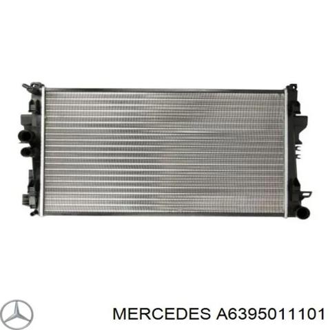 Радіатор охолодження A6395011101 MERCEDES