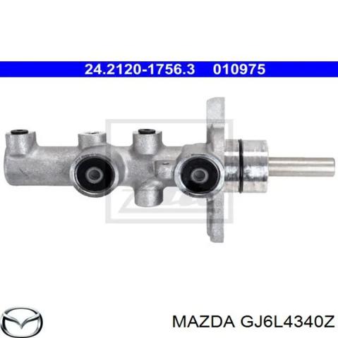 Циліндр головний гальма (Гідротормоз) GJ6L4340Z MAZDA