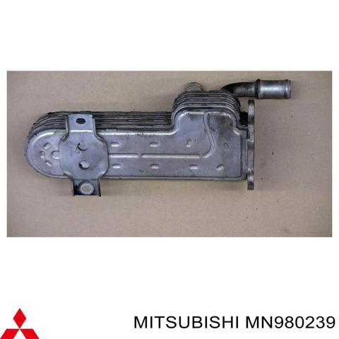 Радіатор системи рециркуляції ОГ MN980239 MITSUBISHI