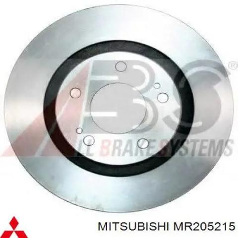 Диск переднього гальма MR205215 MITSUBISHI