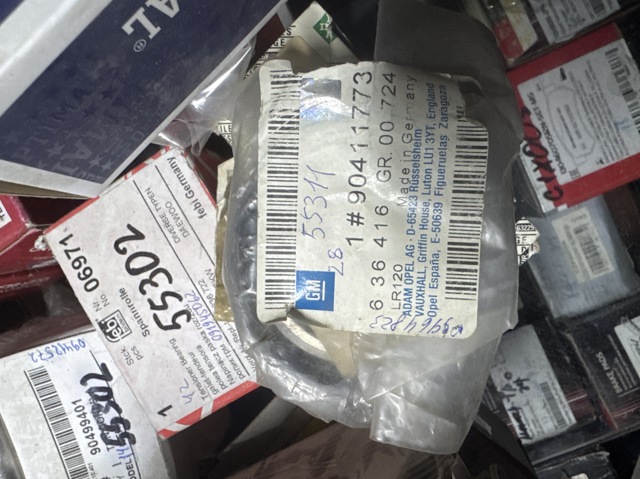 Паразитний провідний ролик 636416 OPEL