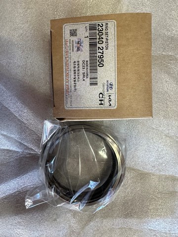 Кільця поршневі STD 2304027950 HYUNDAI