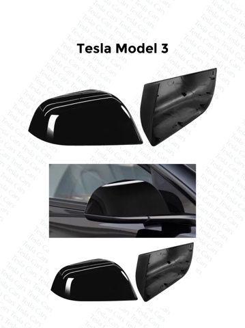 Накладка лівого дзеркала заднього виду 109229000D TESLA