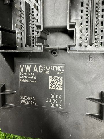 Блок управління комфорту 3AA937087C VAG