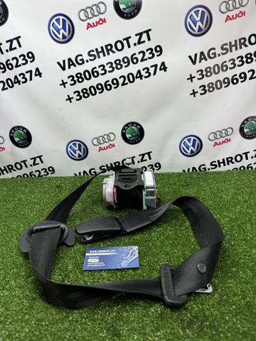 Ремінь безпеки передній правий 7P0857706GHCP VAG