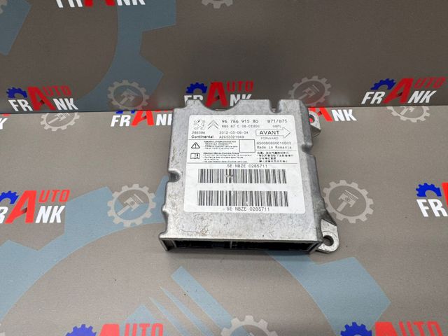 Модуль-процесор керування подушки безпеки 9678691580 PEUGEOT
