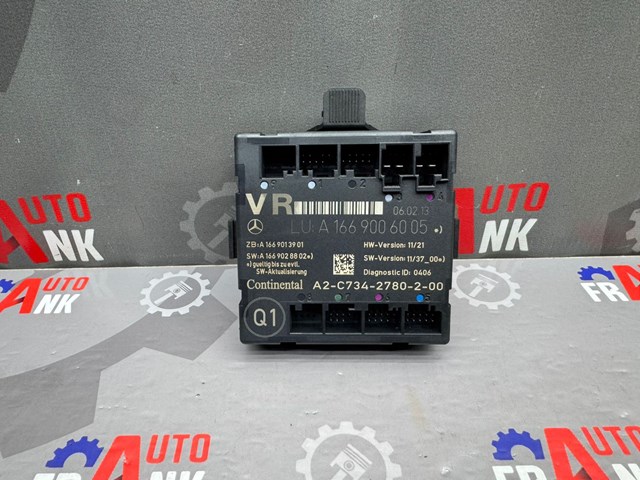 Блок комфорту передніх дверей A1669006005 MERCEDES