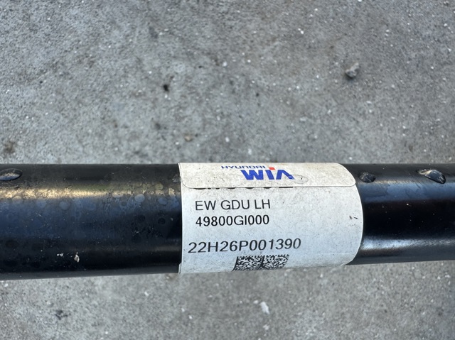Піввісь задня, ліва 49800GI000 HYUNDAI