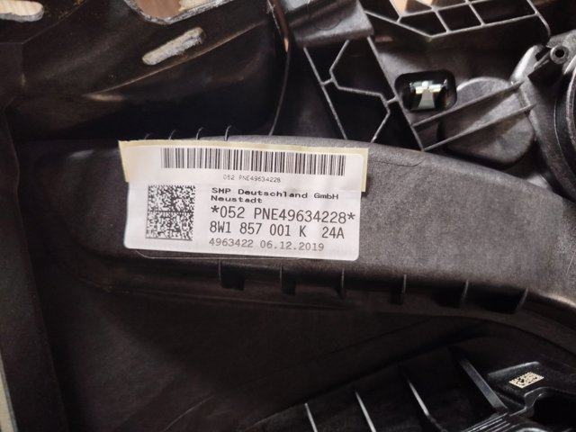 Подушка безпеки бокова 8W0880204J VAG