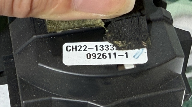Перемикач підрульовий, лівий CH2213335AA LAND ROVER
