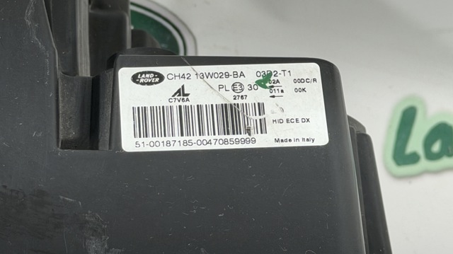 Права блок фара LR010819 LAND ROVER