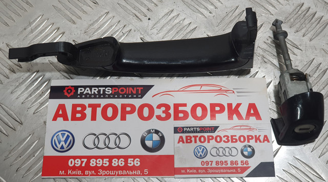 Ручка задніх дверей зовнішня, права 51210445184 BMW