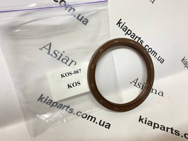 Сальник колінвала двигуна, задній 214432G000 KOS