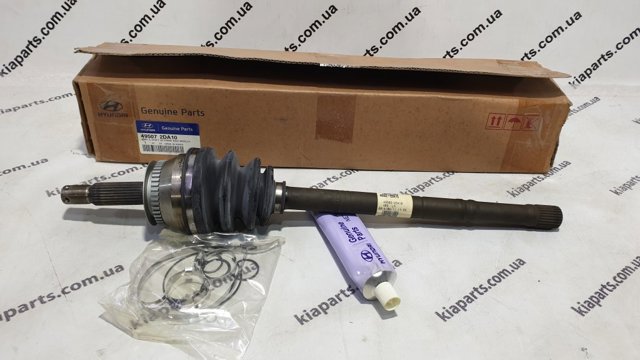 Піввісь передня ліва 495072DA10 HYUNDAI