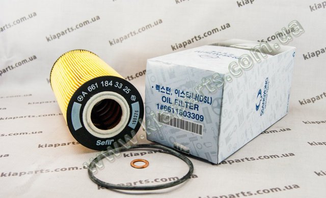 Фільтр масляний ДВЗ 6611803309 SSANG YONG
