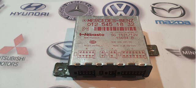 Блок управління пічкою 0125451832 MERCEDES