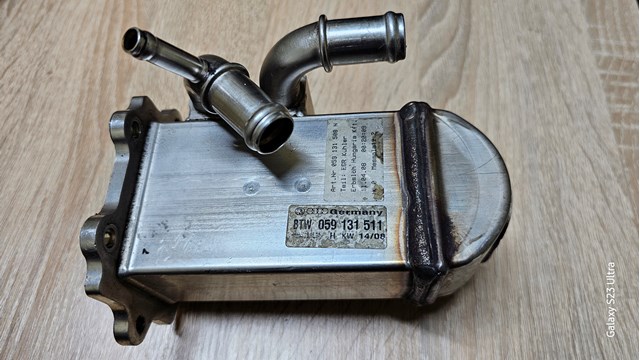 Радіатор системи рециркуляції ОГ 059131511 VAG