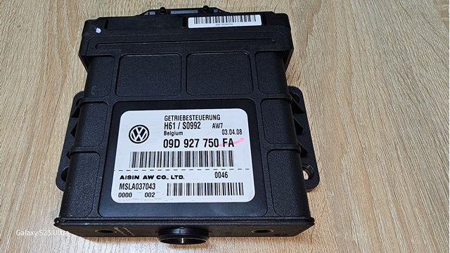 Модуль (ЕБУ) АКПП електронний 09D927750FA VAG
