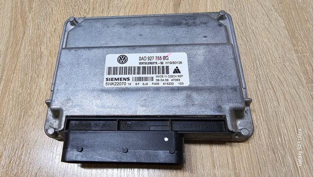 Управління включенням КОМ 0AD927755BG VAG
