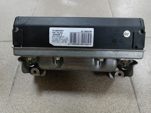 Установка подушки безпеки пасажира 2118603305 MERCEDES