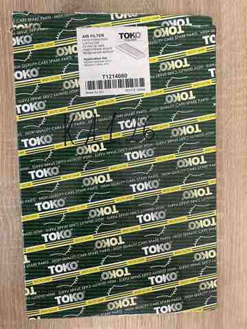 Повітряний фільтр двигуна T1214080 TOKO CARS