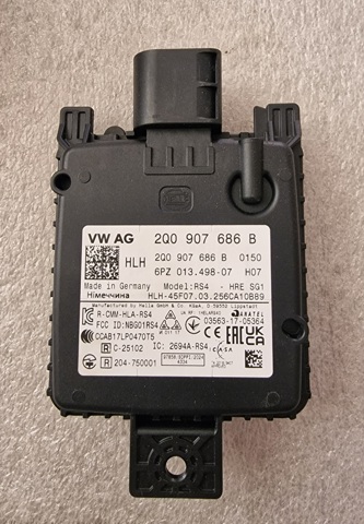 Датчик контролю мертвої зони, задній 2Q0907686B VAG