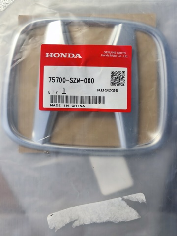 Емблема решітки радіатора 75700SZW000 HONDA