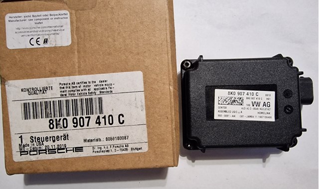 Блок управління системою відкривання воріт гаража 8K0907410C VAG
