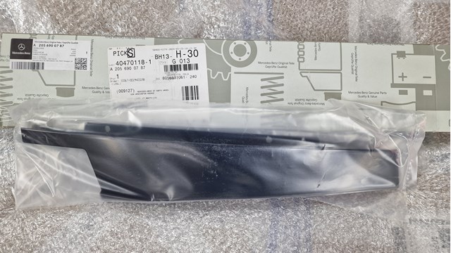 Накладка передніх дверей, лівих, вертикальна A2056900787 MERCEDES