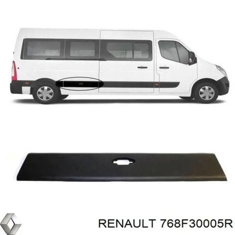 Молдинг заднього правого крила 768F30005R RENAULT