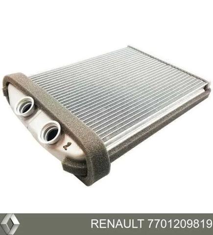 Радіатор опалювача салону 7701209819 RENAULT