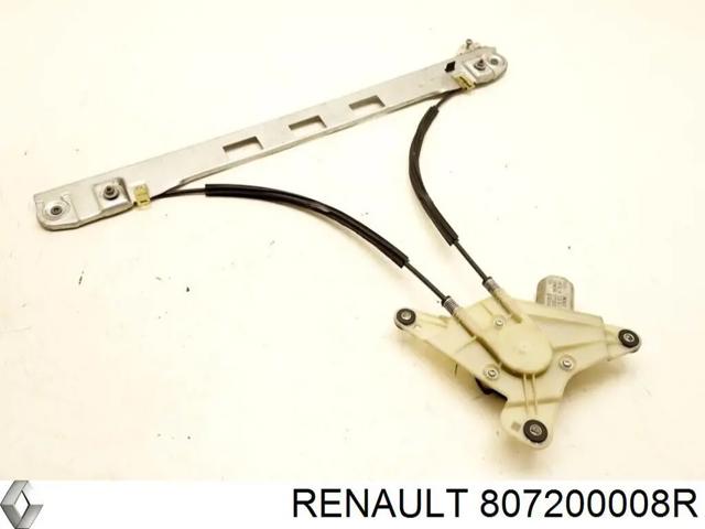 Склопідйомник передньої правої двері 807200008R RENAULT