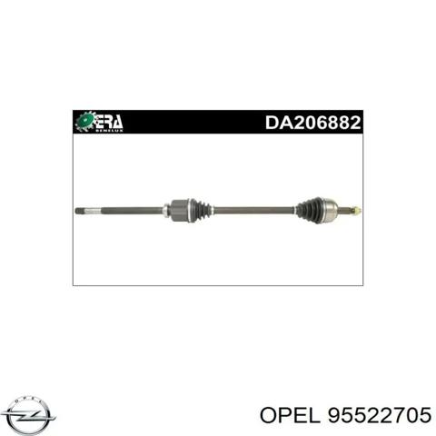 Привід передній правий 95522705 OPEL