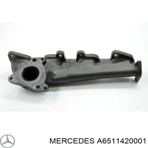 Система випуску газів двигуна A6511420001 MERCEDES