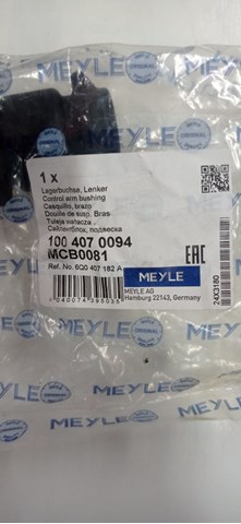 Сайлентблок переднього нижнього важеля 1004070094 MEYLE