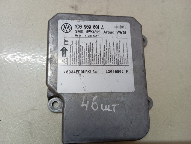 Модуль-процесор керування подушки безпеки 1C0909601A VAG