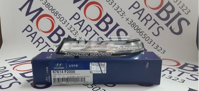 Покажчик повороту дзеркала, лівий 87614F2000 HYUNDAI