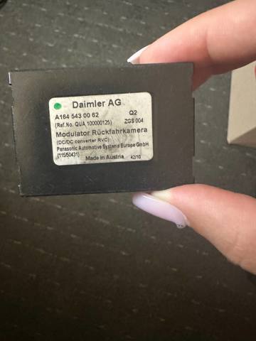 Блок управління камерою A1645430062 MERCEDES
