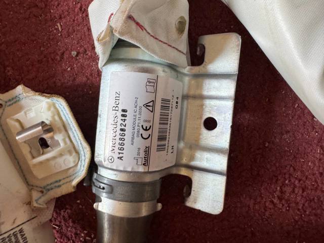 Подушка безпеки, збоку, ліва, AIRBAG A1668602400 MERCEDES