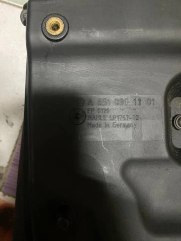 Корпус повітряного фільтра A6510901101 MERCEDES