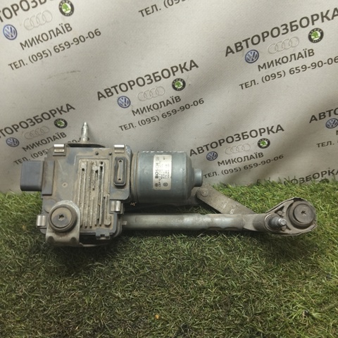 Двигун склоочисника лобового скла, лівий 1T0955119B VAG