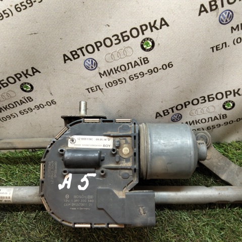 Мотор трапеції склоочисника 1Z1955119C VAG