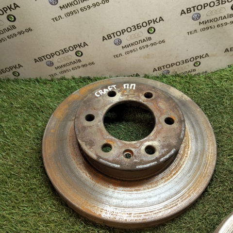 Диск гальмівний передній Volkswagen Crafter 30-35