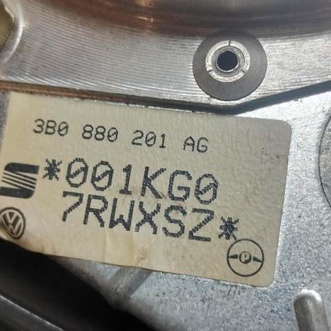 Подушка безпеки, водійська, AIRBAG 3B0880201AG VAG